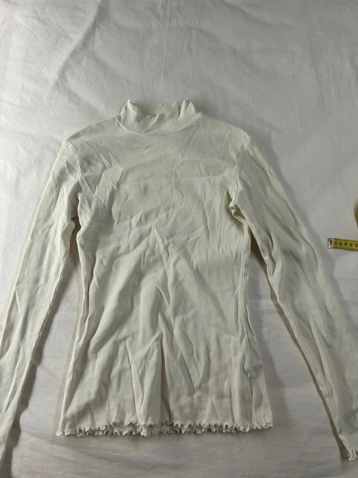 Creamy white long-sleeve blouse by In Extenso – photo 2